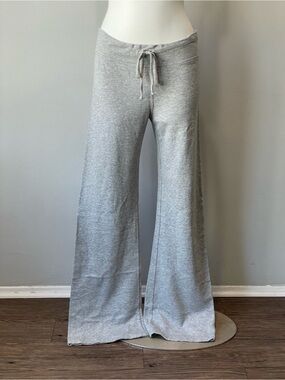 Hard Tail Light Gray Wide-Leg Lounge Pants